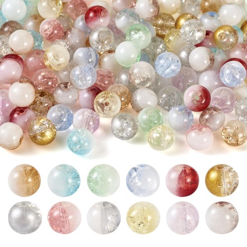 120 stück 10mm crackle - 120,