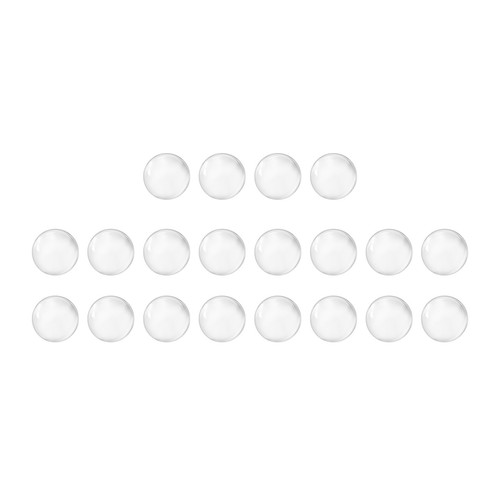 4,5mm massive runde klare