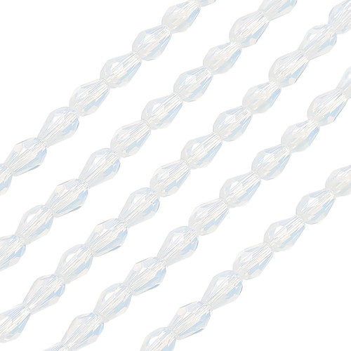 Tränenförmige facettierte